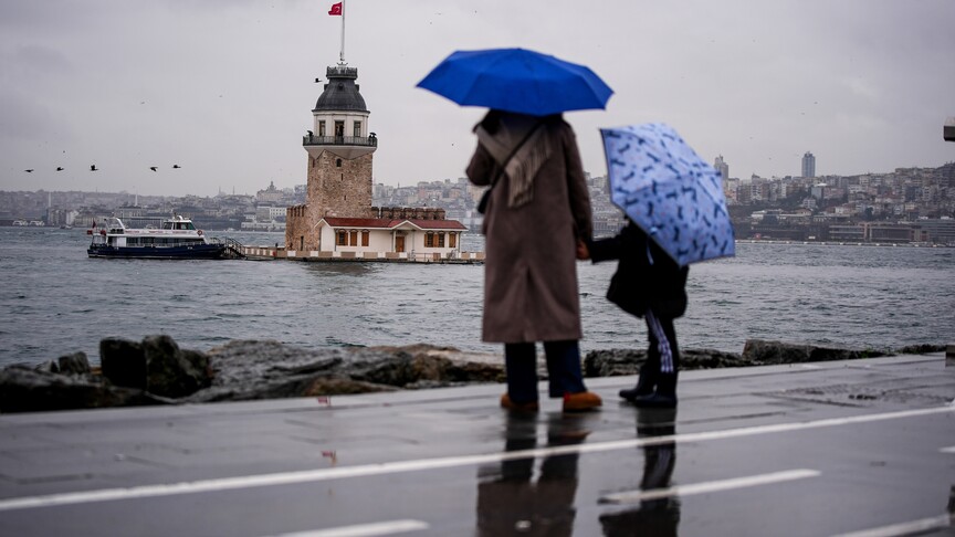 İstanbul İçin Soğuk ve Yağışlı Hava Uyarısı Geldi