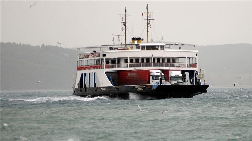 Güney Marmara-Adalar hattında feribot seferleri iptal edildi
