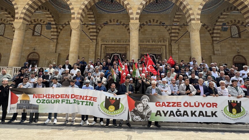 İsrail'in Küresel Sumud Filosu'na Saldırısı Protesto Edildi