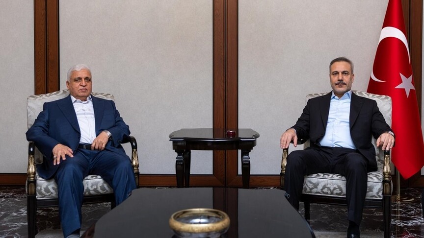 Dışişleri Bakanı Fidan, Feyyad ile Ankara'da Görüştü
