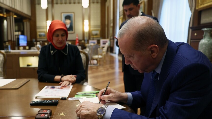Cumhurbaşkanı Erdoğan'dan Türk Kızılay'a Kurban Bağışı