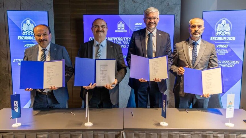 Erzurum, 2028 Avrupa Üniversite Kış Oyunları'na Ev Sahipliği Yapacak