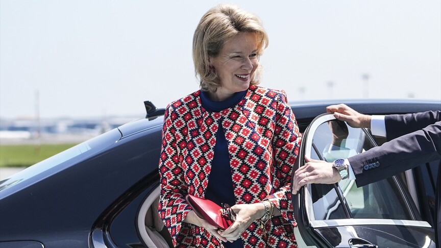 Belçika Kraliçesi Mathilde, İstanbul'u Ziyaret Etti