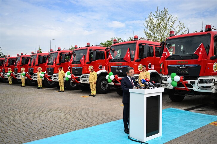 Orman Yangınlarıyla Mücadelede Yeni Araçlar Göreve Başladı