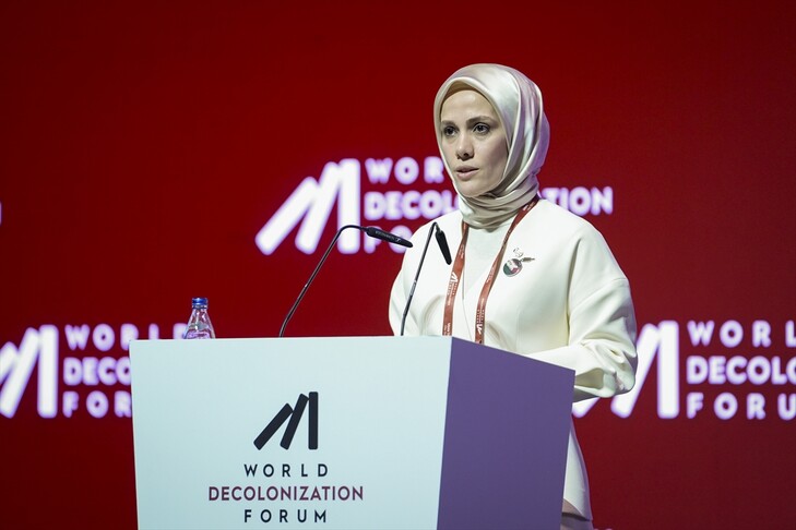 Esra Albayrak, 'World Decolonization Forum' Konferansında Konuştu