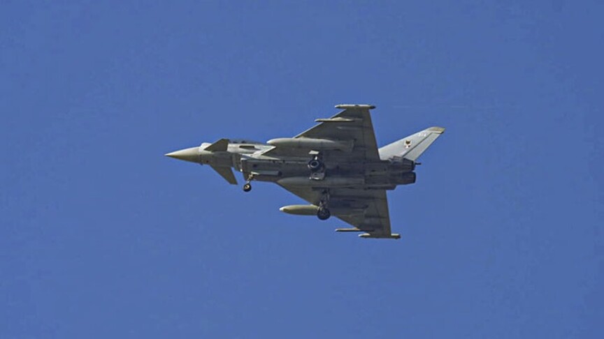 Avusturya, İzinsiz Uçuşa Yanıt Olarak Eurofighter Havalandırdı