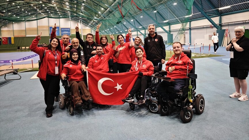 Öner Bozbıyık, Dünya Boccia Kupası'nda Altın Madalya Kazandı