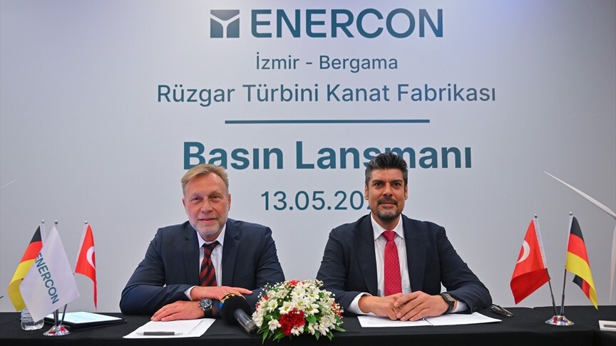 ENERCON, İzmir'de 50 milyon avro rüzgar yatırımı yapacak