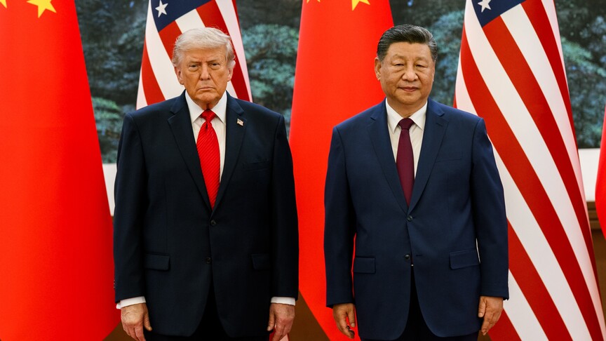 Trump ve Şi Pekin'de Tarihi Görüşme Gerçekleştirdi