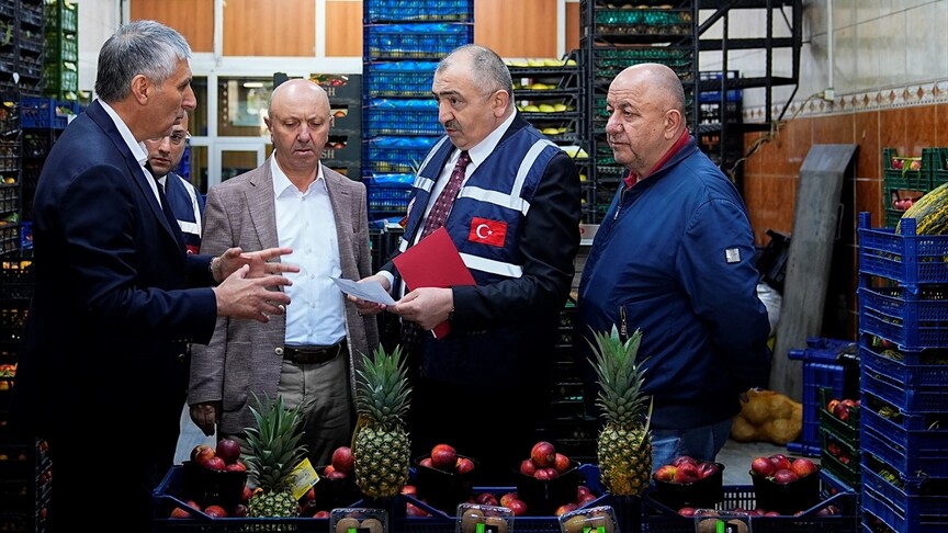 Kurban Bayramı Öncesi Sebze ve Meyve Hallerinde Denetim Artışı