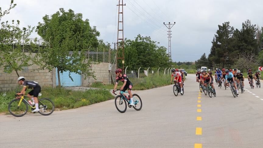 Gaziantep'te Türkiye Kupası 4. Etap Puanlı Yol Yarışları Başladı