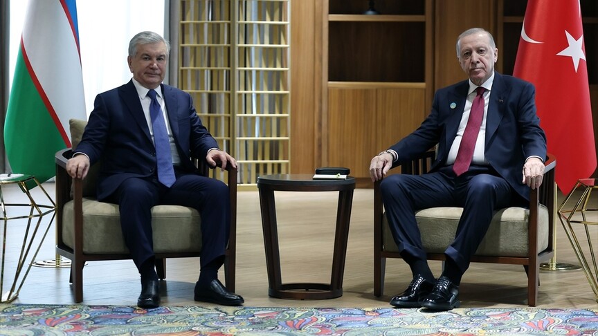 Cumhurbaşkanı Erdoğan, Mirziyoyev ile Kritik Görüşme Gerçekleştirdi