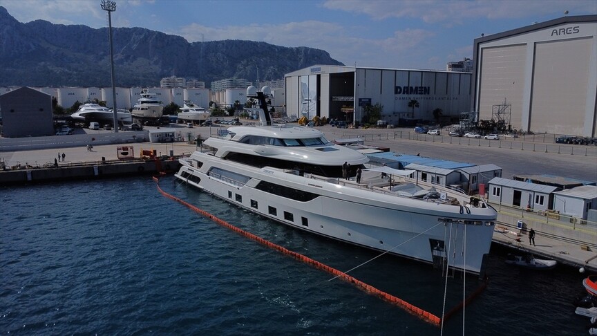 Antalya Serbest Bölge'de 4 ayda 12 yeni tekne üretildi