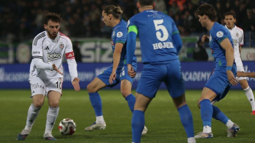 Beşiktaş ve Çaykur Rizespor 2-2 Beraberlikle Sezonu Tamamladı