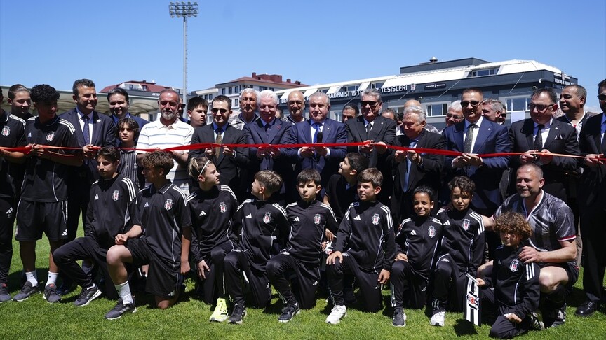 Beşiktaş Futbol Akademisi'nin Yeni Tesisleri Açıldı