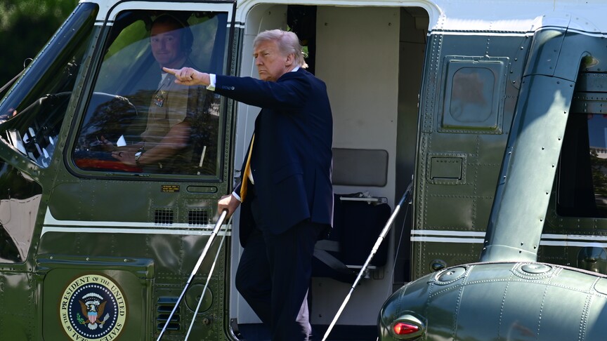 Trump, Beyaz Saray'a Helikopter Pisti Yaptırmayı Planlıyor
