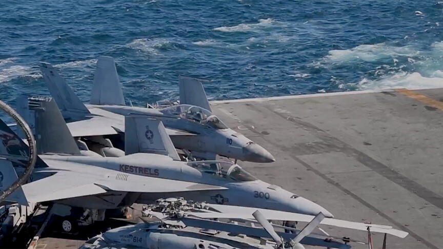 USS Nimitz, Küba ile Gerilim Sırasında Karayipler'de