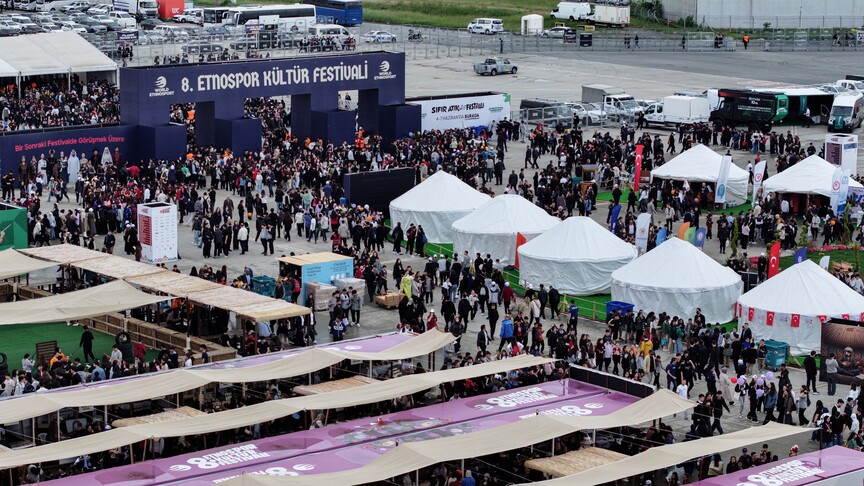 8. Etnospor Kültür Festivali'nde İlk Gün Coşkusu