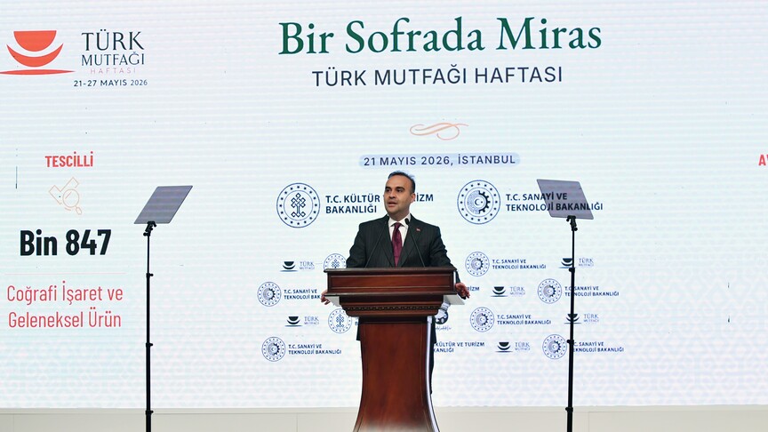 Bakan Kacır ve Ersoy, Türk Mutfağı Haftası'nda Bir Sofrada Miras'ta