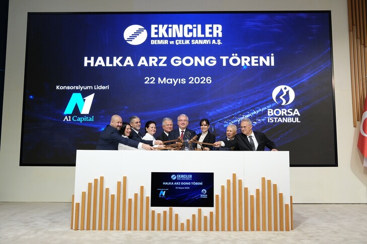 Ekinciler Demir ve Çelik Borsa İstanbul’da İşlem Görmeye Başladı