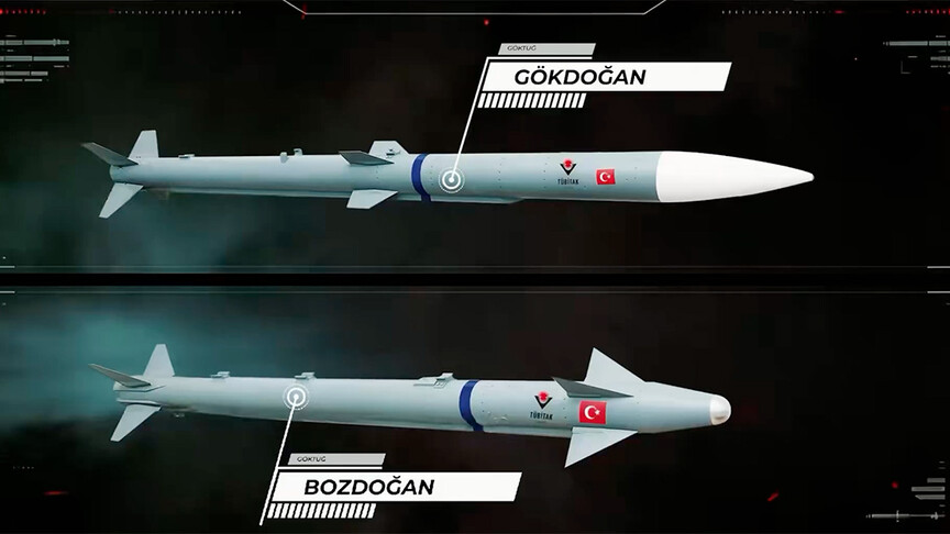 Milli Füzeler GÖKDOĞAN ve BOZDOĞAN Testleri Tamamlandı