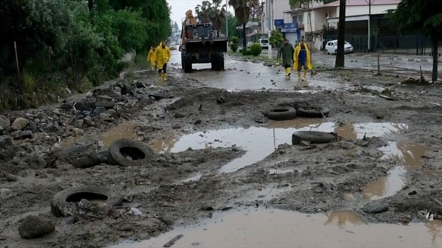 Sakarya ve Osmaniye'de Sağanak Yağışların Etkileri