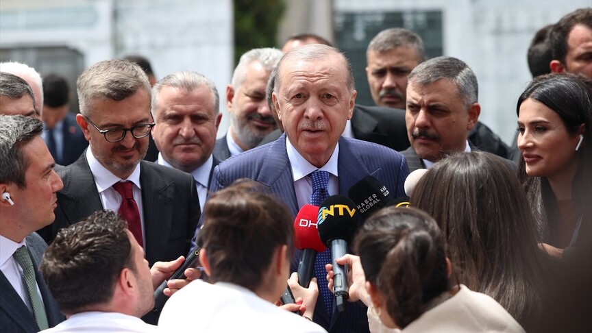 Erdoğan Cuma Namazını Ayasofya’da Kıldı