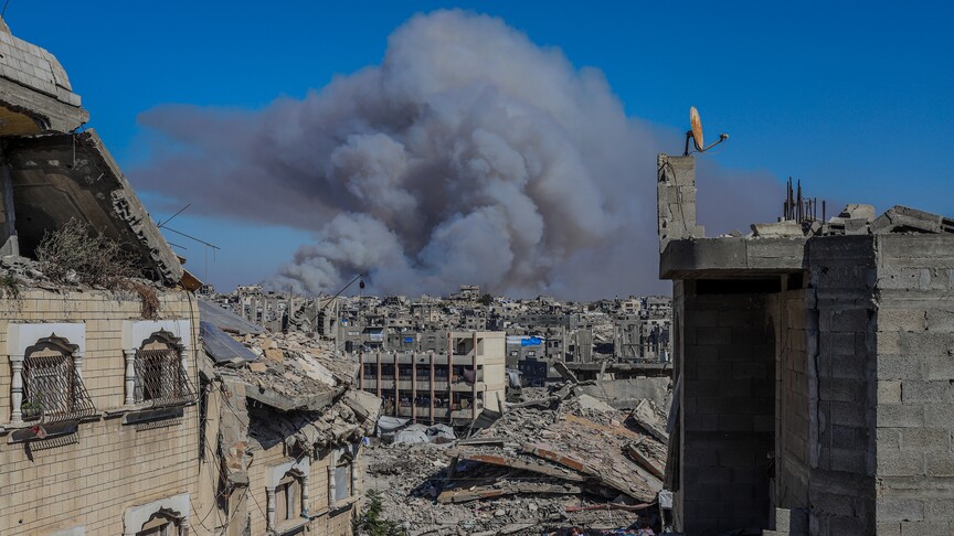 İsrail'in Gazze Hava Saldırısında Bir Filistinli Hayatını Kaybetti