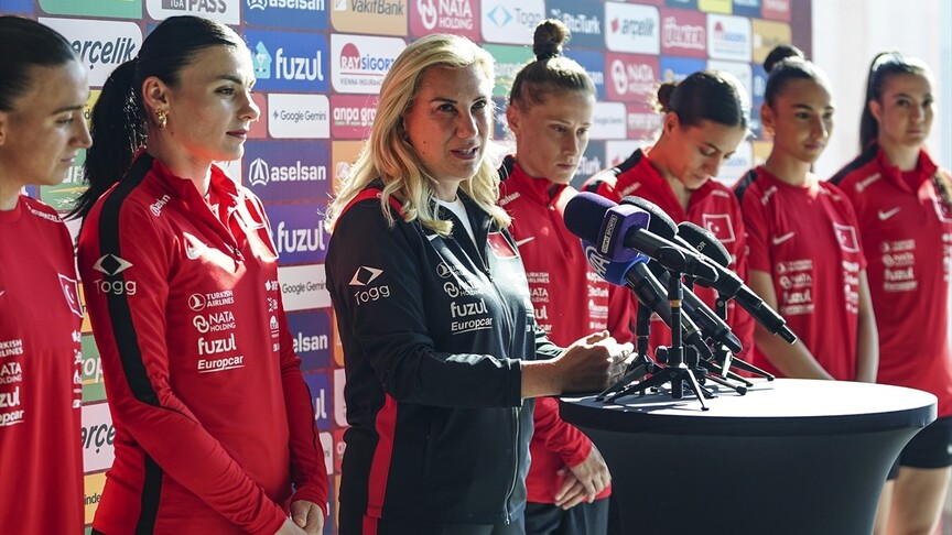 A Milli Kadın Futbol Takımı'nda Medya Günü Heyecanı