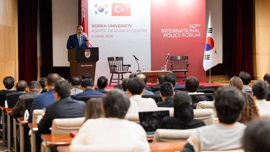 Bakan Fidan'dan Kore Üniversitesi'nde Önemli Açıklamalar