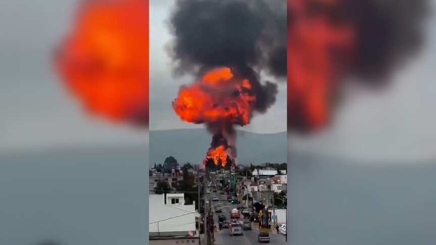 Meksika'da LPG Tanker Patlaması: 3 Yaralı