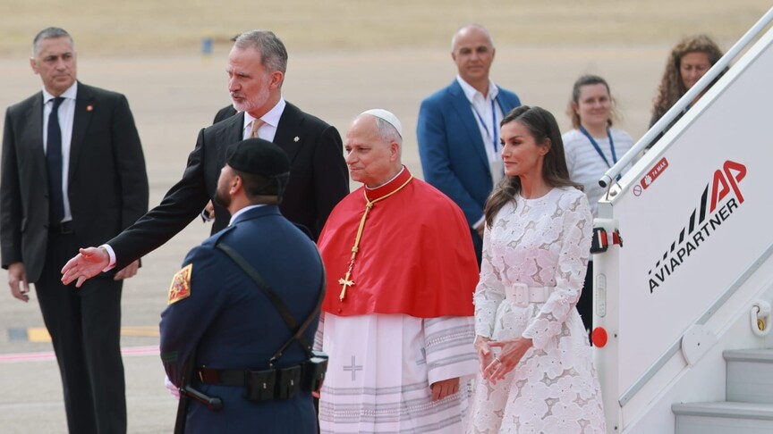 Papa 14. Leo İspanya Ziyaretine Başladı