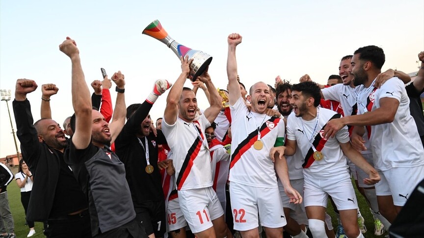 KKTC A Milli Takımı CONIFA'da Avrupa Şampiyonu Oldu