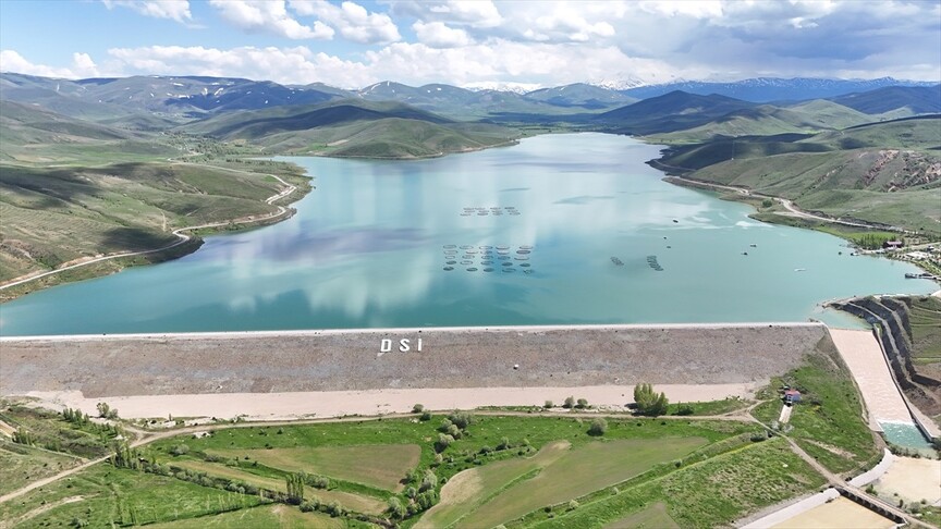 Bayburt'taki Demirözü Barajı'nda Doluluk Oranı Yüzde 100