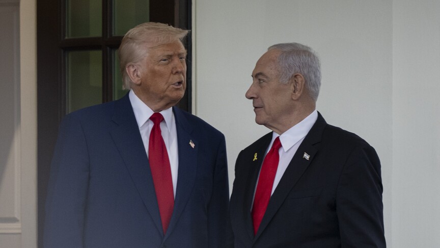 İran'ın Füze Saldırısı Sonrası Netanyahu ve Trump Görüştü