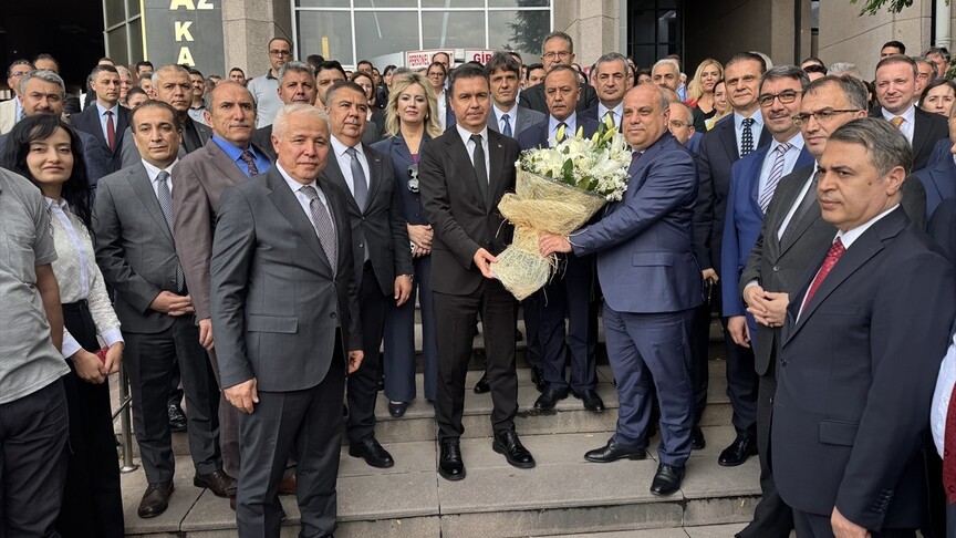 Yargıtay Üyeliğine Seçilen Karaköse'ye Veda Töreni Düzenlendi