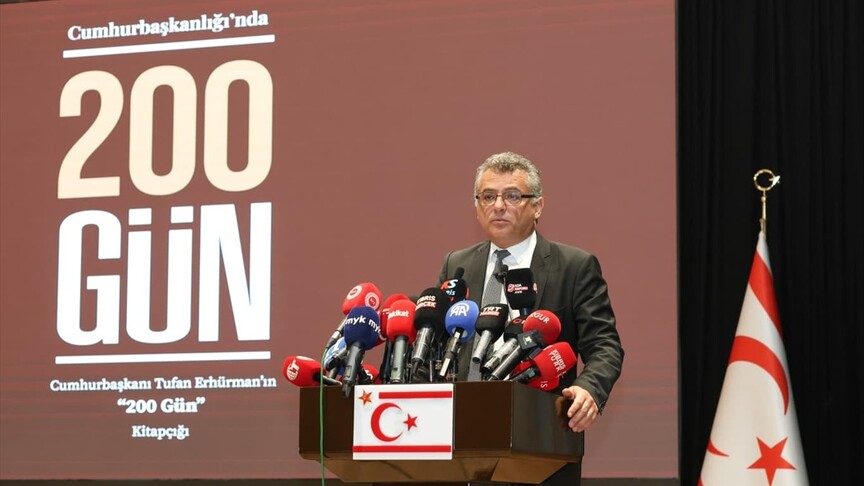 KKTC Cumhurbaşkanı Erhürman'dan Erdoğan'a Destek Açıklaması