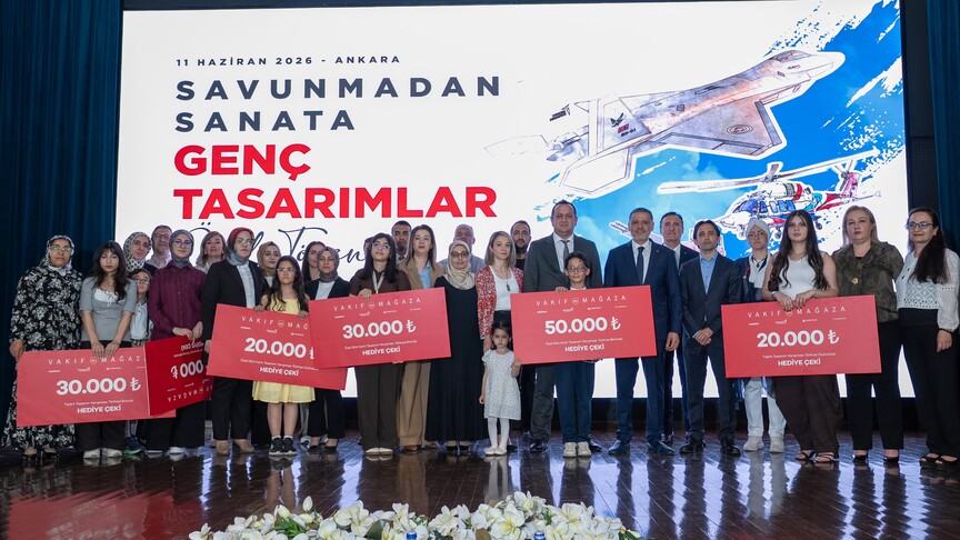Savunmadan Sanata Genç Tasarımlar Yarışması Ödülleri Verildi