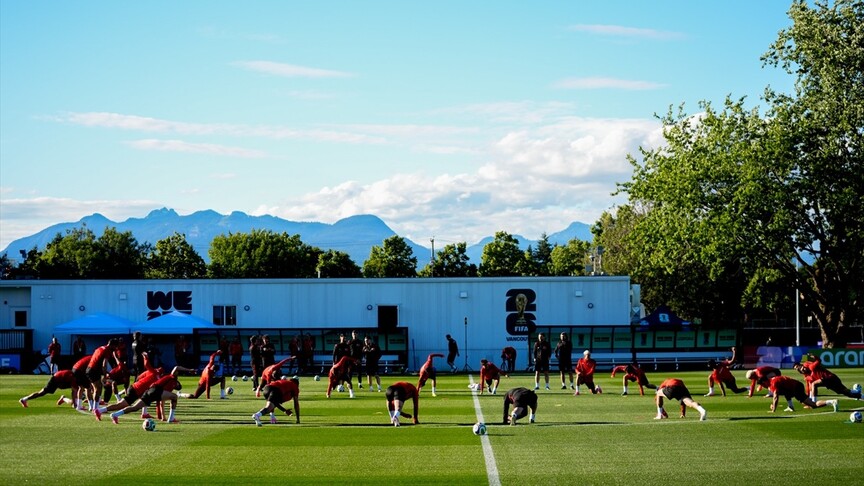 A Milli Takım, 2026 Dünya Kupası Hazırlıklarına Vancouver'da Başladı