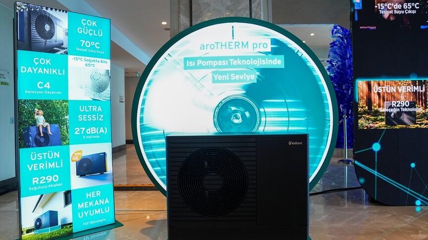 Vaillant, Türkiye'de AroTHERM Pro Isı Pompasını Tanıttı