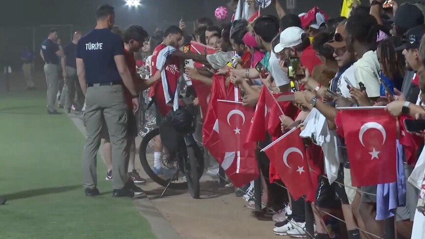 A Milli Takım'a Dünya Kupası'nda Türk polisinden özel koruma