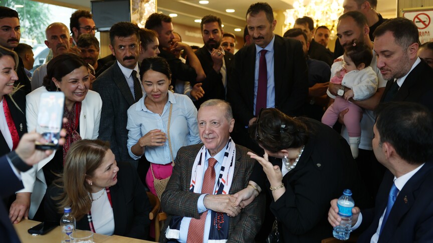 Cumhurbaşkanı Erdoğan, Edirne'de Vatandaşlarla Buluştu