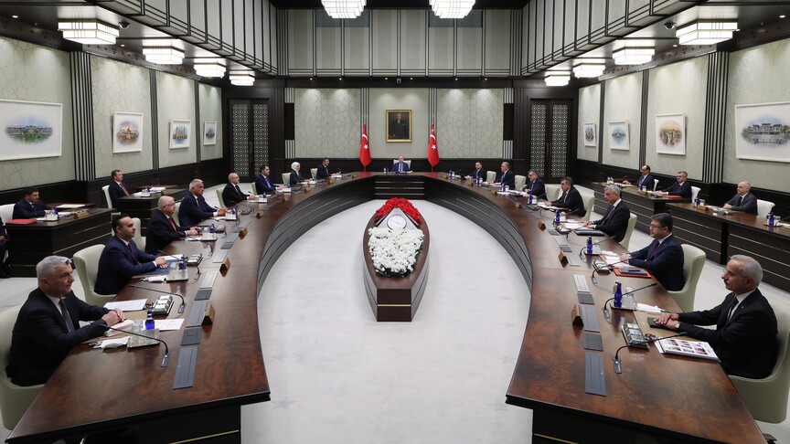 Cumhurbaşkanlığı Kabinesi Acil Toplantı Yapıldı