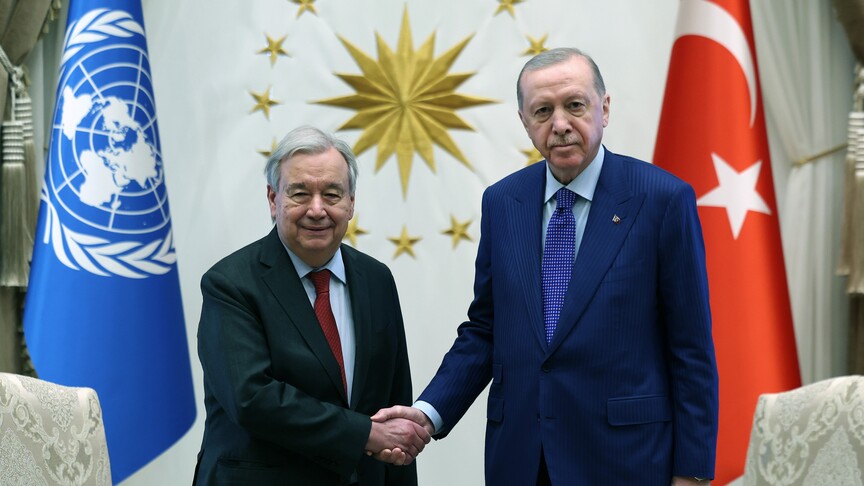 Cumhurbaşkanı Erdoğan, Guterres ile Görüştü: Sıcak Gelişmeler