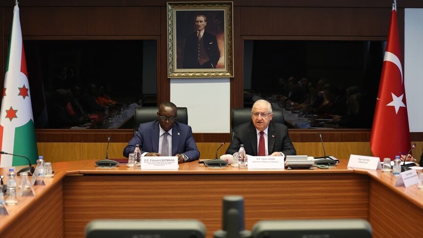 Bakan Güler, Türkiye-Burundi KEK Toplantısı'nda Önemli Açıklamalar Yaptı