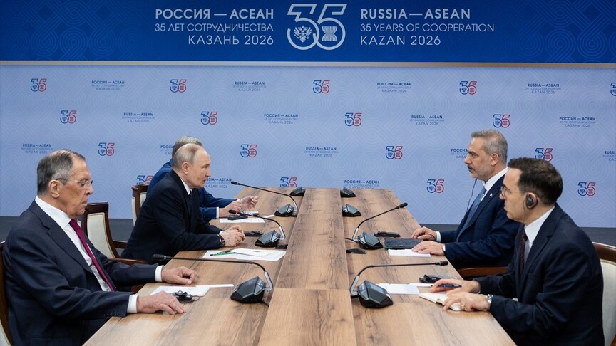 Dışişleri Bakanı Fidan, Putin ile Görüştü