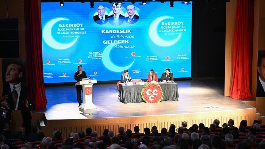 MHP Bahçelievler ve Bakırköy Kongreleri Yapıldı
