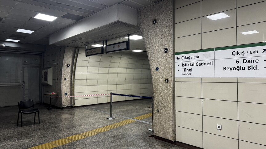 Taksim Metro İstasyonu Süresiz Kapatılıyor!