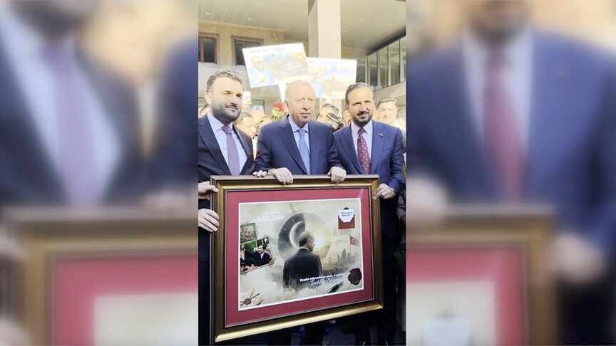 Gençlerden Erdoğan'a Babalar Günü Sürprizi