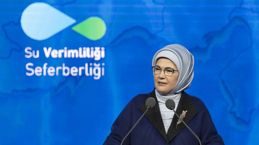 Emine Erdoğan Su Verimliliği Seferberliği'ni Başlattı